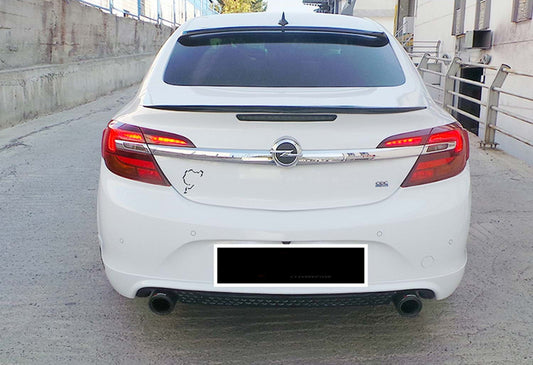 DPT rear diffuser (SD, 2013-2017, gloss black) for Opel Insignia 2008-2017 - image 2