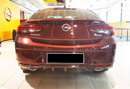 DPT rear diffuser (SD, gloss black) for Opel Insignia 2017-2022 - image 2