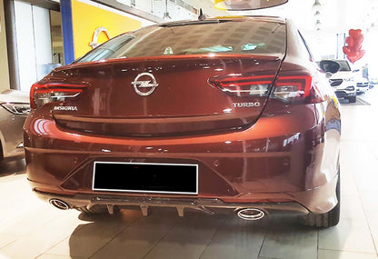 Rear Diffuser DPT (SD, Gloss Black) for Opel Insignia 2017-2022 - image 3