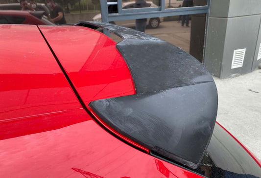 Spoiler DPT V-5 (Gloss Black) for Seat Leon 2013-2020 - image 1