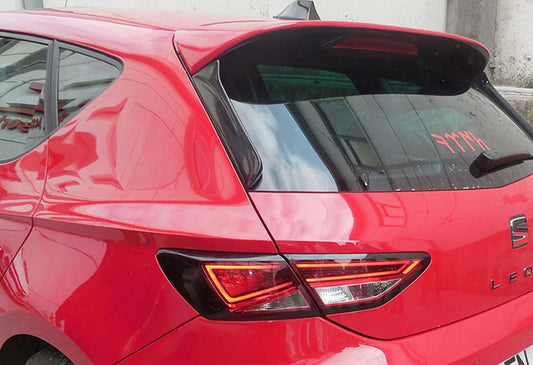 DPT V-2 Spoiler (Primed) for Seat Leon 2013-2020 - image 1