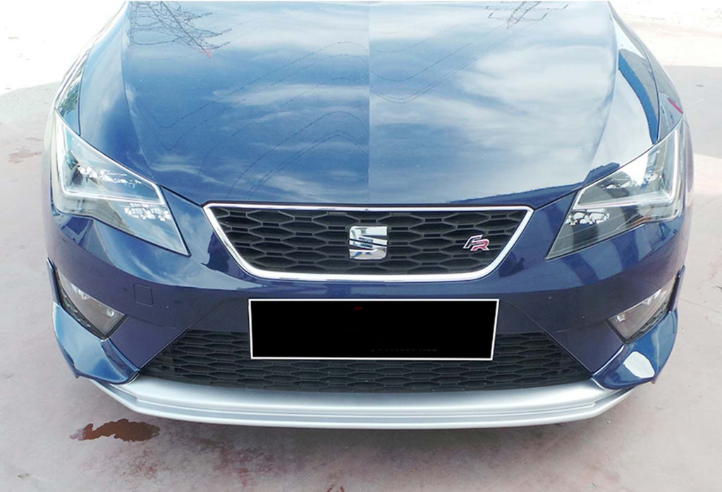 Front Lip DPT V-2 (2013-2016, Gloss Black) for Seat Leon 2013-2020 - image 3