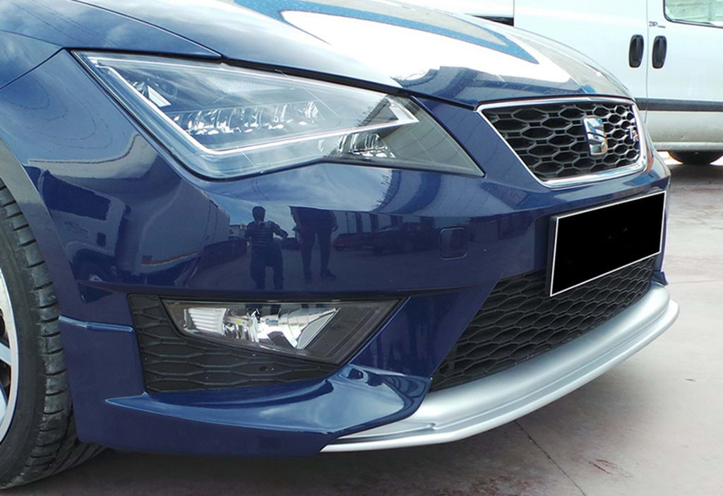 Front Lip DPT V-2 (2013-2016, Gloss Black) for Seat Leon 2013-2020 - image 4