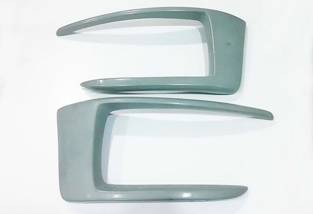 Rear bumper extensions DPT (2017-2020, 2pcs, gloss black) for Seat Leon 2013-2020 - image 6