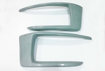 Rear bumper extensions DPT (2017-2020, 2pcs, gloss black) for Seat Leon 2013-2020 - image 6