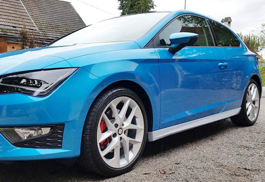 Side Skirts DPT V-1 (primed for painting) for Seat Leon 2013-2020 - image 1