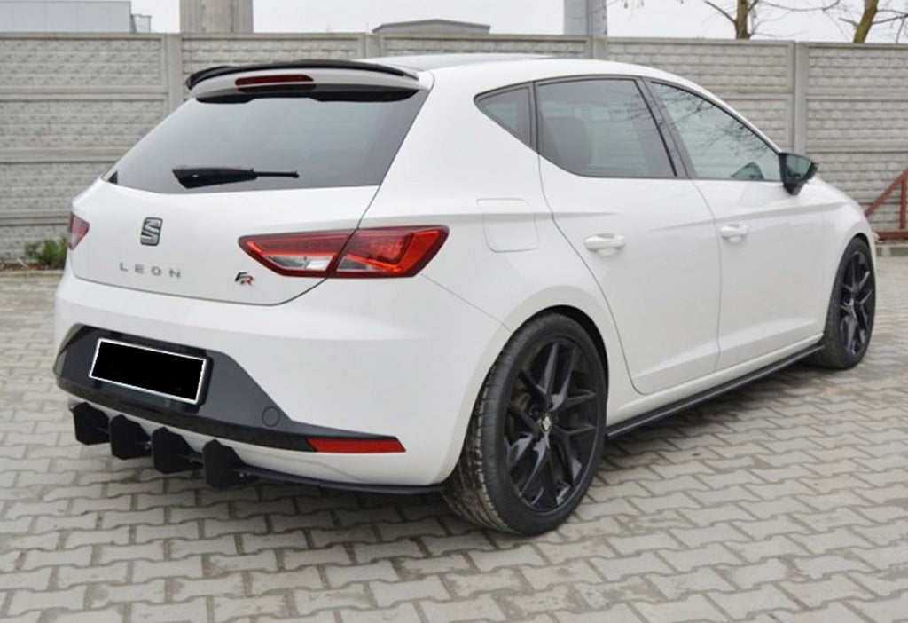 Spoiler DPT V-8 (Gloss Black) for Seat Leon 2013-2020 - image 3