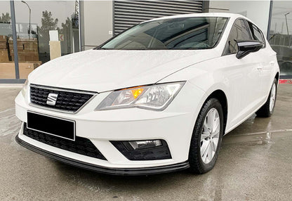 Front Lip DPT V-4 (2017-2020, Gloss Black) for Seat Leon 2013-2020 - image 3