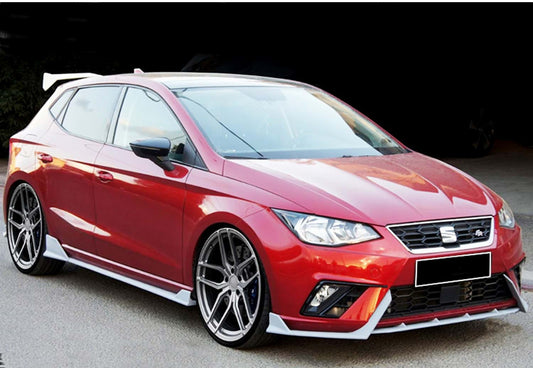 Front Lip DPT V-2 (Gloss Black) for Seat Ibiza 2010-2017 - image 2