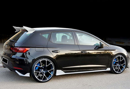 Side Skirts DPT V-3 (2017-2020, Gloss Black) for Seat Leon 2013-2020 - image 5