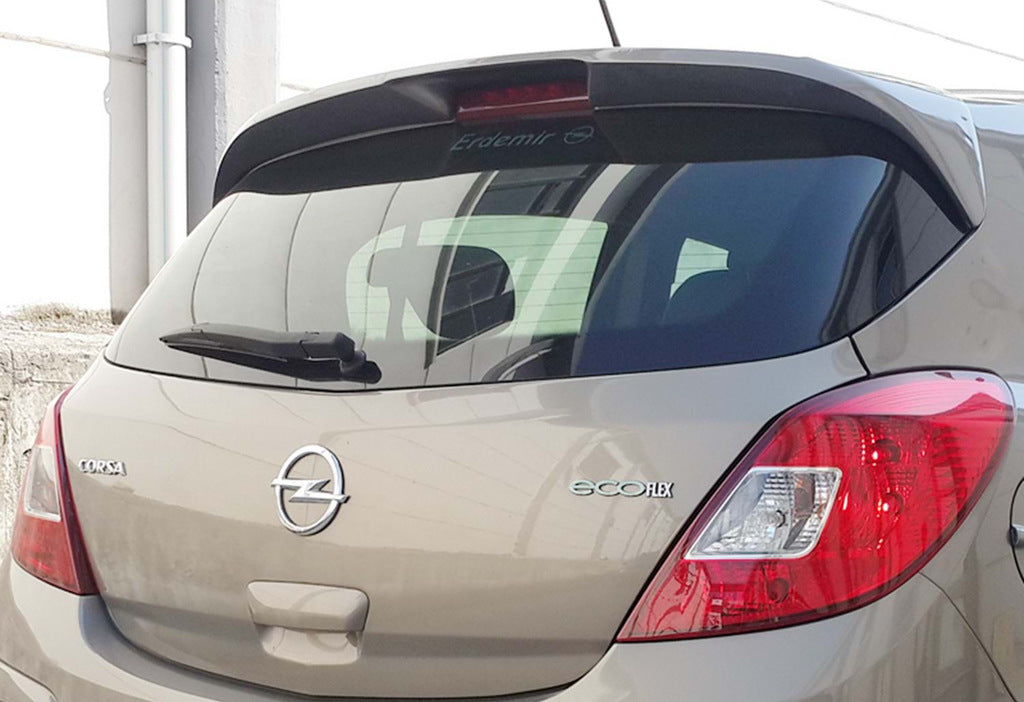 DPT Spoiler (Gloss Black) for Opel Corsa D 2007-2014 - image 1