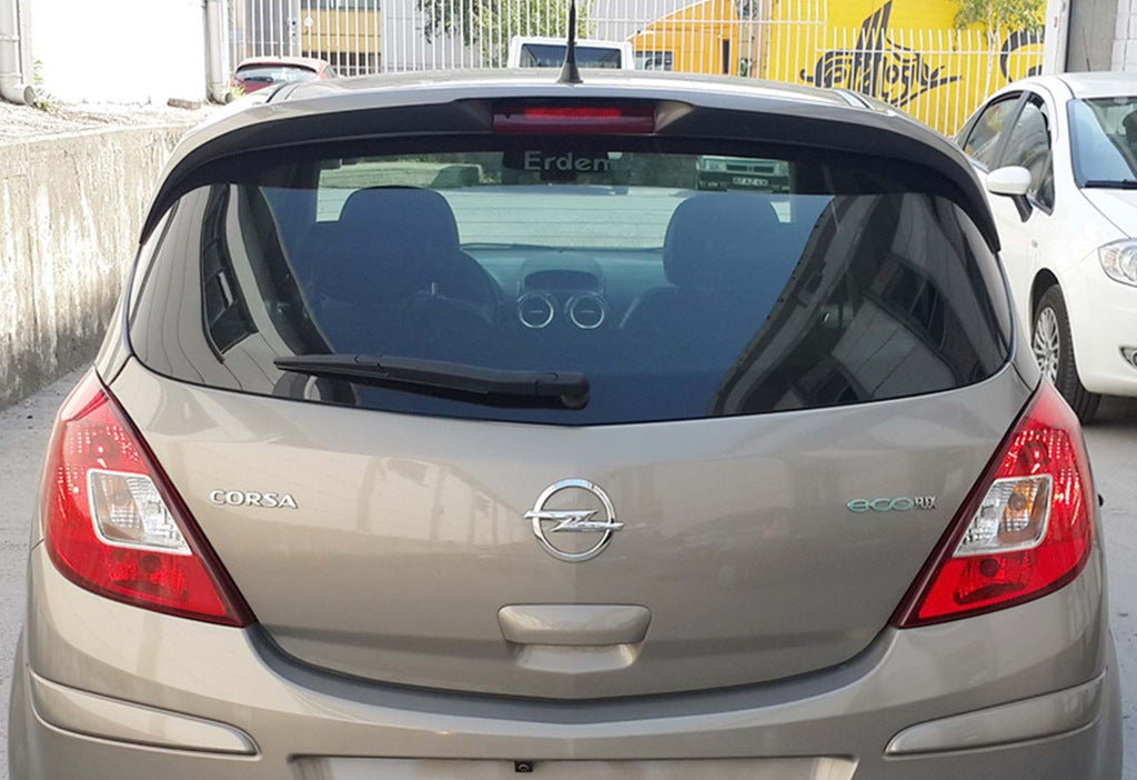 DPT Spoiler (Gloss Black) for Opel Corsa D 2007-2014 - image 4