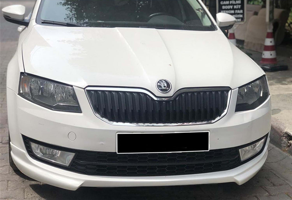 Front Lip DPT V-1 (2013-2017, Paintable) for Skoda Octavia III A7 2013-2019 - image 3