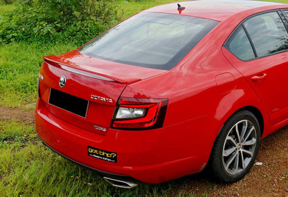 DPT RS-Style Spoiler (For painting) for Skoda Octavia III A7 2013-2019 - image 1