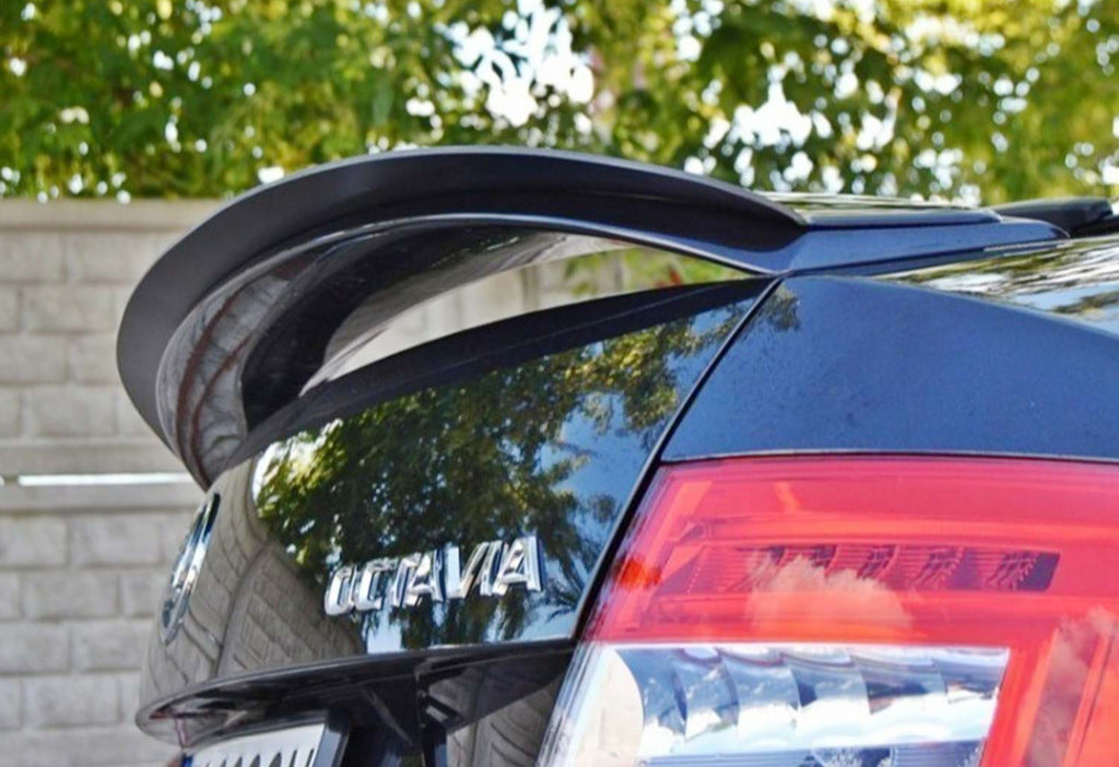 DPT V-3 Spoiler (Gloss Black) for Skoda Octavia III A7 2013-2019 - image 2