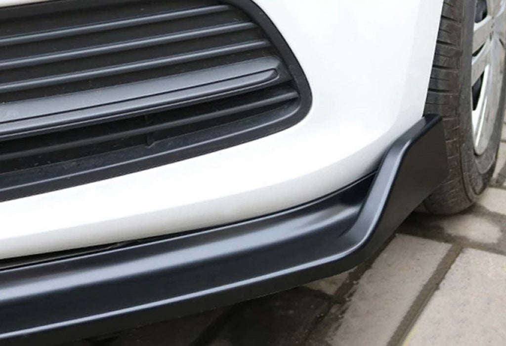 Front Lip DPT V-2 (Gloss Black) for Volkswagen Polo 2010-2017 - image 6