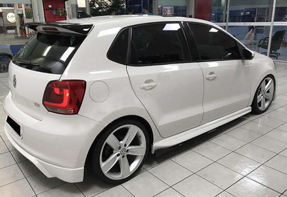 Side Skirts DPT V-1 (Gloss Black) for Volkswagen Polo 2010-2017 - image 2