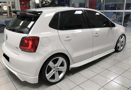 Side Skirts DPT V-1 (Gloss Black) for Volkswagen Polo 2010-2017 - image 2