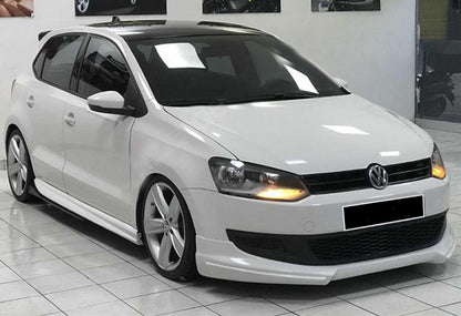 Side Skirts DPT V-1 (Gloss Black) for Volkswagen Polo 2010-2017 - image 1