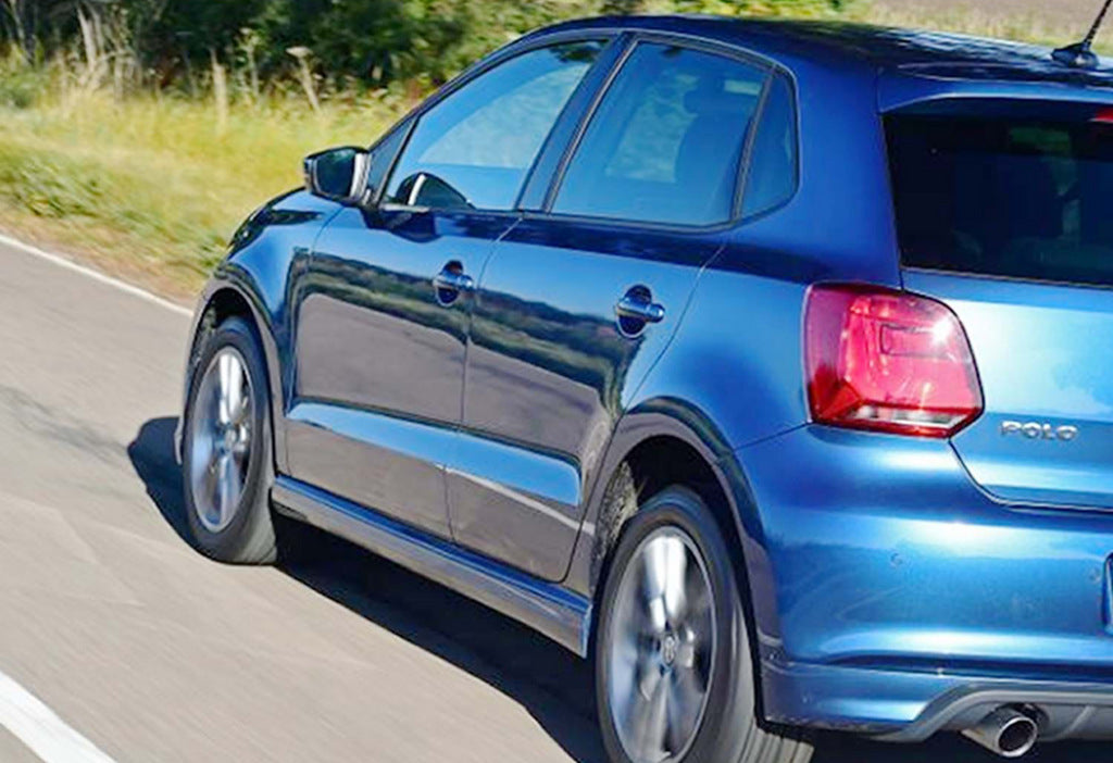 Side Skirts DPT V-3 (Gloss Black) for Volkswagen Polo 2010-2017 - image 4