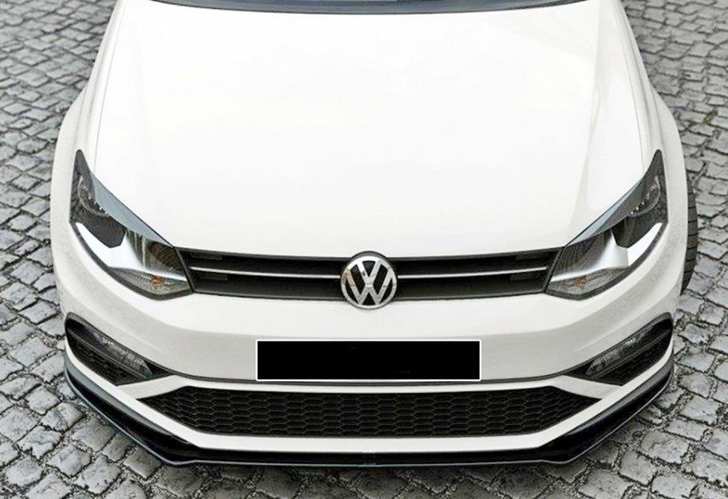 Front Lip Spoiler DPT (for GTI, 2014-2017, Gloss Black) for Volkswagen Polo 2010-2017 - image 4