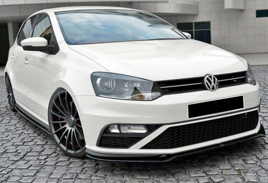 Front Lip Spoiler DPT (for GTI, 2014-2017, Gloss Black) for Volkswagen Polo 2010-2017 - image 2