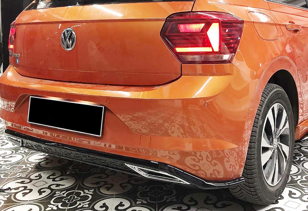 Rear Diffuser DPT V-3 (Gloss Black) for Volkswagen Polo 2017- - image 3