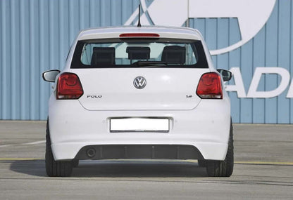 Rear Diffuser DPT (2010-2013, Gloss Black) for Volkswagen Polo 2010-2017 - image 3