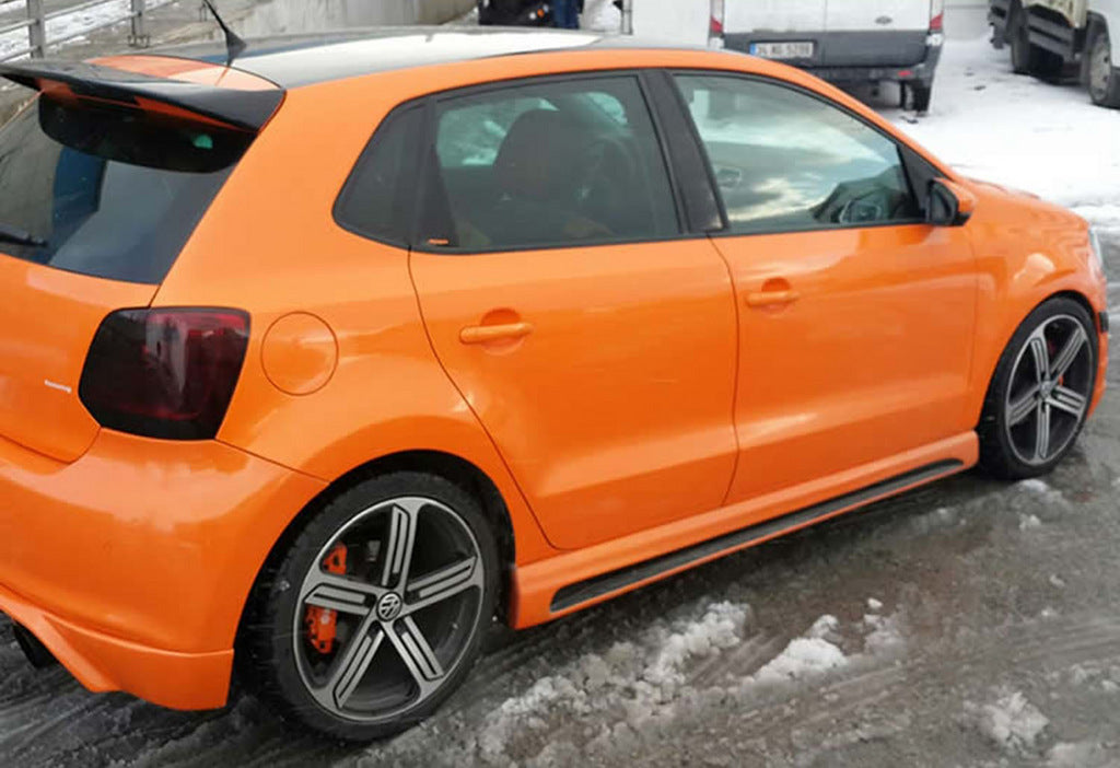 Side Skirts DPT V-4 (Primed for Painting) for Volkswagen Polo 2010-2017 - image 4