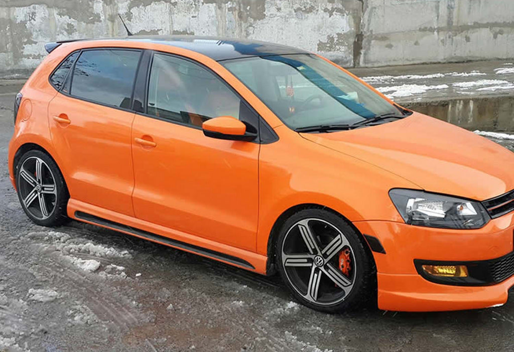 Side Skirts DPT V-4 (Primed for Painting) for Volkswagen Polo 2010-2017 - image 2