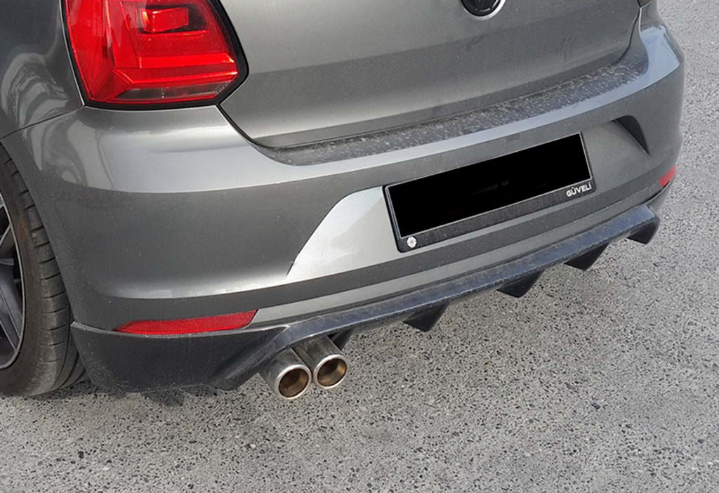 Rear Diffuser DPT (2014-2017, Gloss Black) for Volkswagen Polo 2010-2017 - image 6