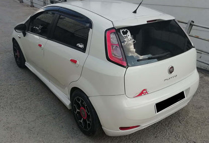 DPT Spoiler (Gloss Black) for Fiat Punto Grande/EVO 2006-2018 - image 1