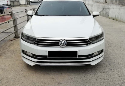 Front Bumper Lip DPT Lip (2015-2019, primed for painting) for Volkswagen Passat B8 2015-2023 - image 3