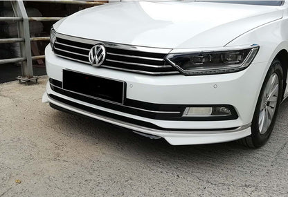 Front Bumper Lip DPT Lip (2015-2019, primed for painting) for Volkswagen Passat B8 2015-2023 - image 1