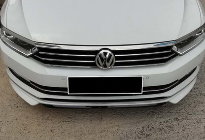Front Bumper Lip DPT Lip (2015-2019, primed for painting) for Volkswagen Passat B8 2015-2023 - image 5