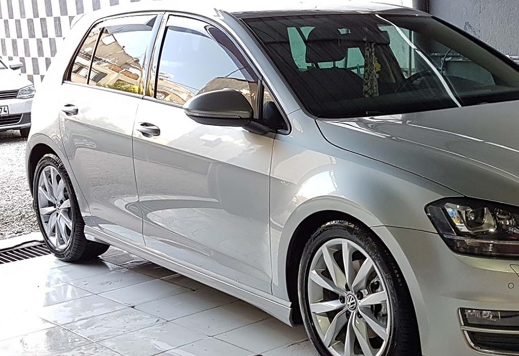 Side Skirts DPT V-9 (Gloss Black) for Volkswagen Golf 7/E-Golf 2012-2020 - image 1