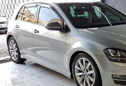 Side Skirts DPT V-9 (Gloss Black) for Volkswagen Golf 7/E-Golf 2012-2020 - image 1