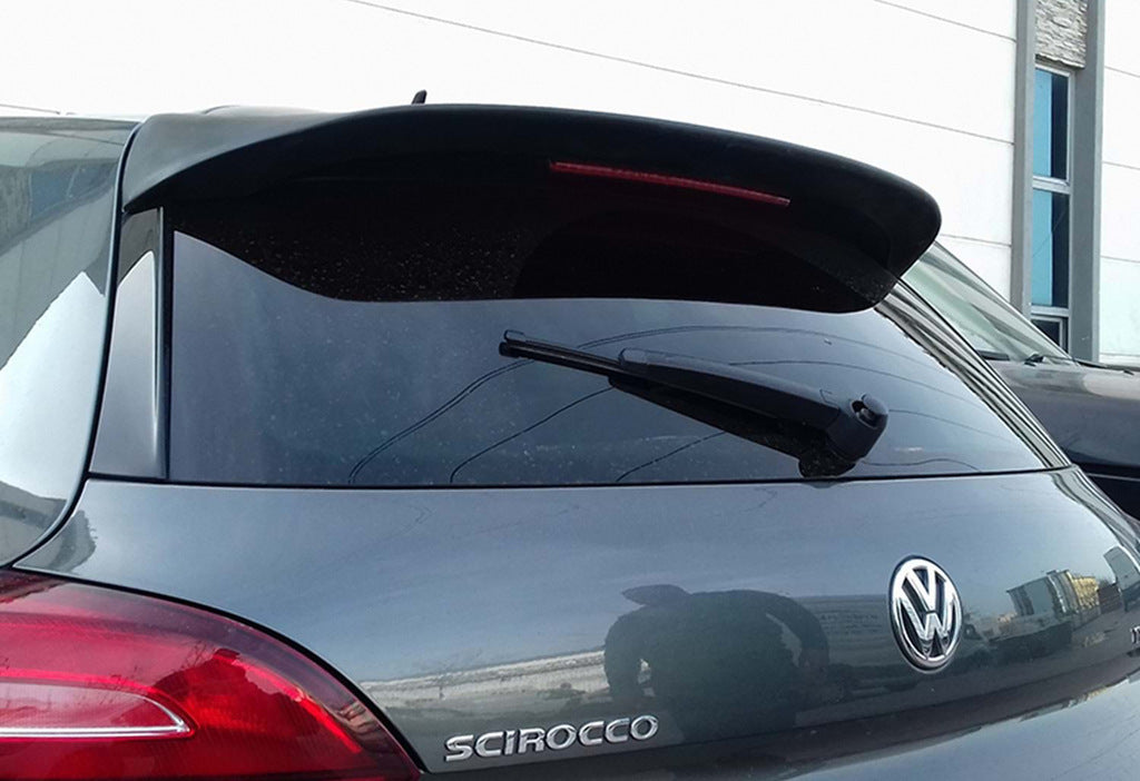 Rear Spoiler DPT V-4 (2008-2013, Gloss Black) for Volkswagen Scirocco 2008-2017 - image 6
