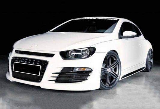 Side Skirts DPT V-2 (Gloss Black) for Volkswagen Scirocco 2008-2017 - image 2