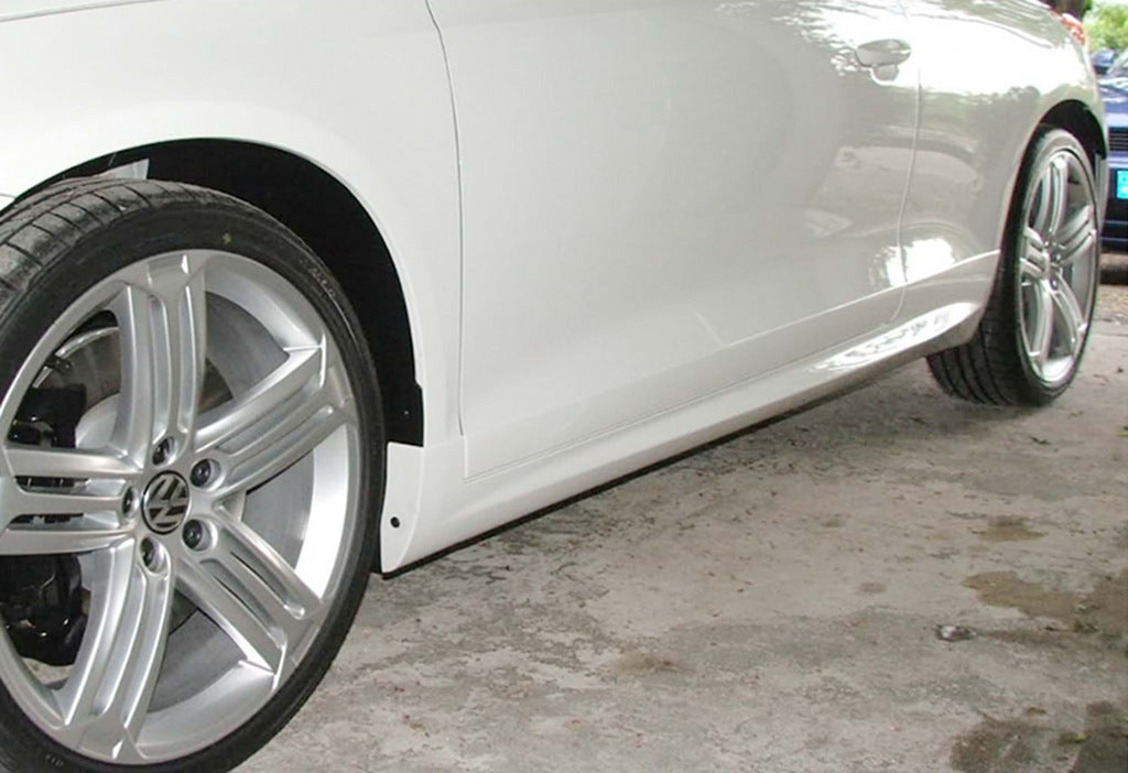 Side Skirts DPT V-1 (Gloss Black) for Volkswagen Scirocco 2008-2017 - image 1