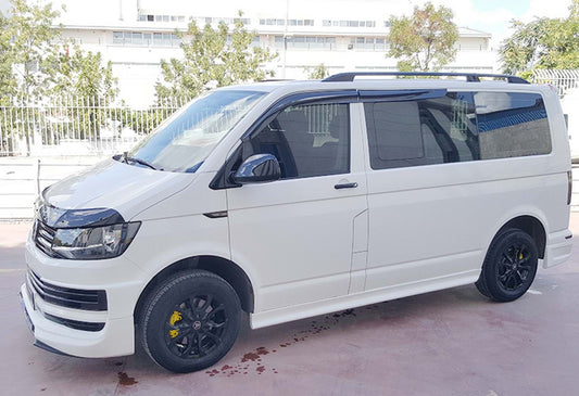 Side Skirts DPT (Gloss Black) for Volkswagen T6 2015-2024 - image 2