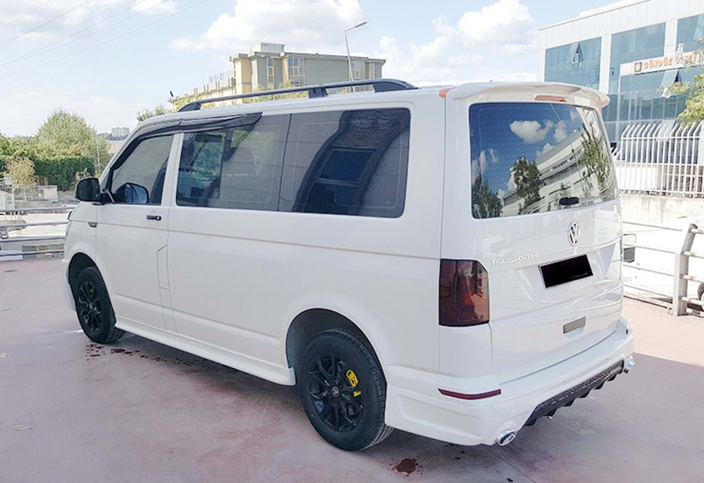 Side Skirts DPT (Gloss Black) for Volkswagen T6 2015-2024 - image 3