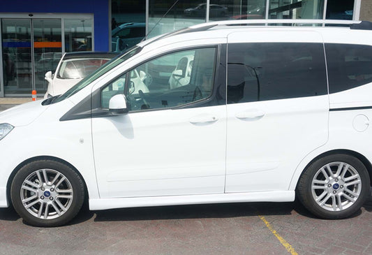 Side Skirts DPT (Gloss Black) for Ford Courier 2014-2023 - image 2