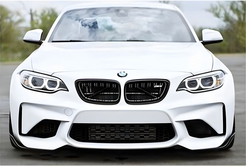 Universal front flap cover DPT V-1 (ABS) (2pcs) (gloss black) - image 5