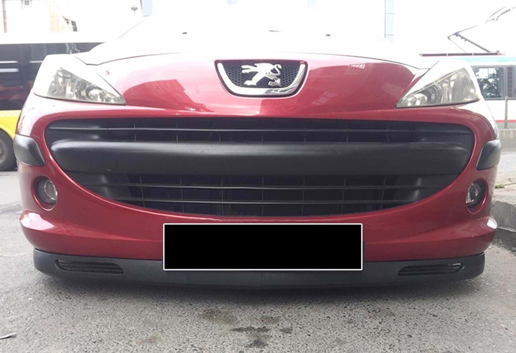 Universal Front Lip Spoiler DPT V-8 (ABS, Gloss Black) - image 4