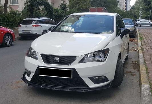 Universal Front Lip Spoiler DPT V-5 (ABS, Gloss Black) - image 1