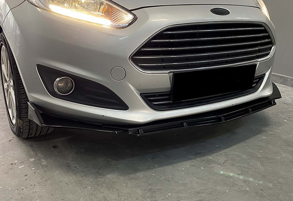 Universal Front Lip Spoiler DPT V-5 (ABS, Gloss Black) - image 3