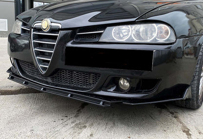 Universal Front Lip Spoiler DPT V-5 (ABS, Gloss Black) - image 6