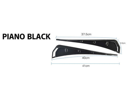 Universal side gills DPT V-1 (ABS) (2pcs) (black gloss) - image 7