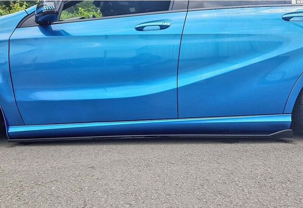 Universal Side Skirt Extensions DPT Black (ABS) (2pcs) (Gloss Black) - image 5